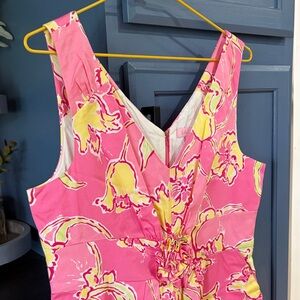 Lilly Pulitzer Pink and Yellow Dress